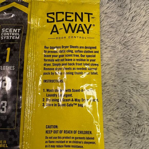 Scent-A-Way Max Dryer Sheets(15 Pack) - Picture 4 of 4